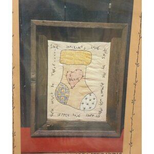 Sew Unique Creations Tara Lynn Darr #130 "Stockings Were Hung" 9" x 12" Stitcher